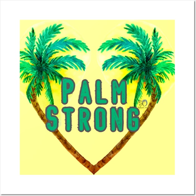 Palm Strong Original Art Wall Art by Robinette Art